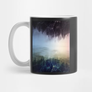 Misty forest , Foggy forest , final fantasy, wanderlust art Mug